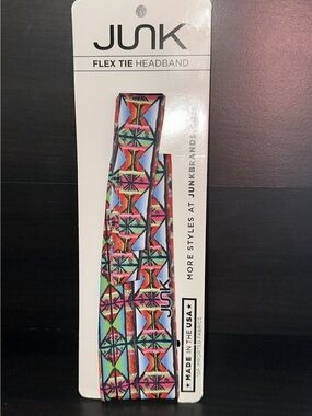 Junk Headband Baja Algorithm One Size Flex Tie Unisex NWT